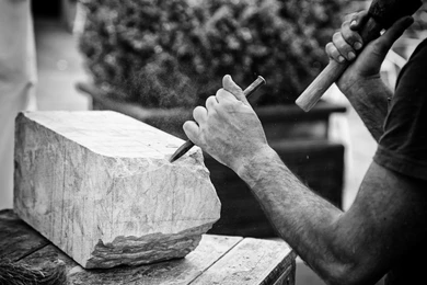 How Do We Carve Sculptures Out of Marble Using Traditional Tools?