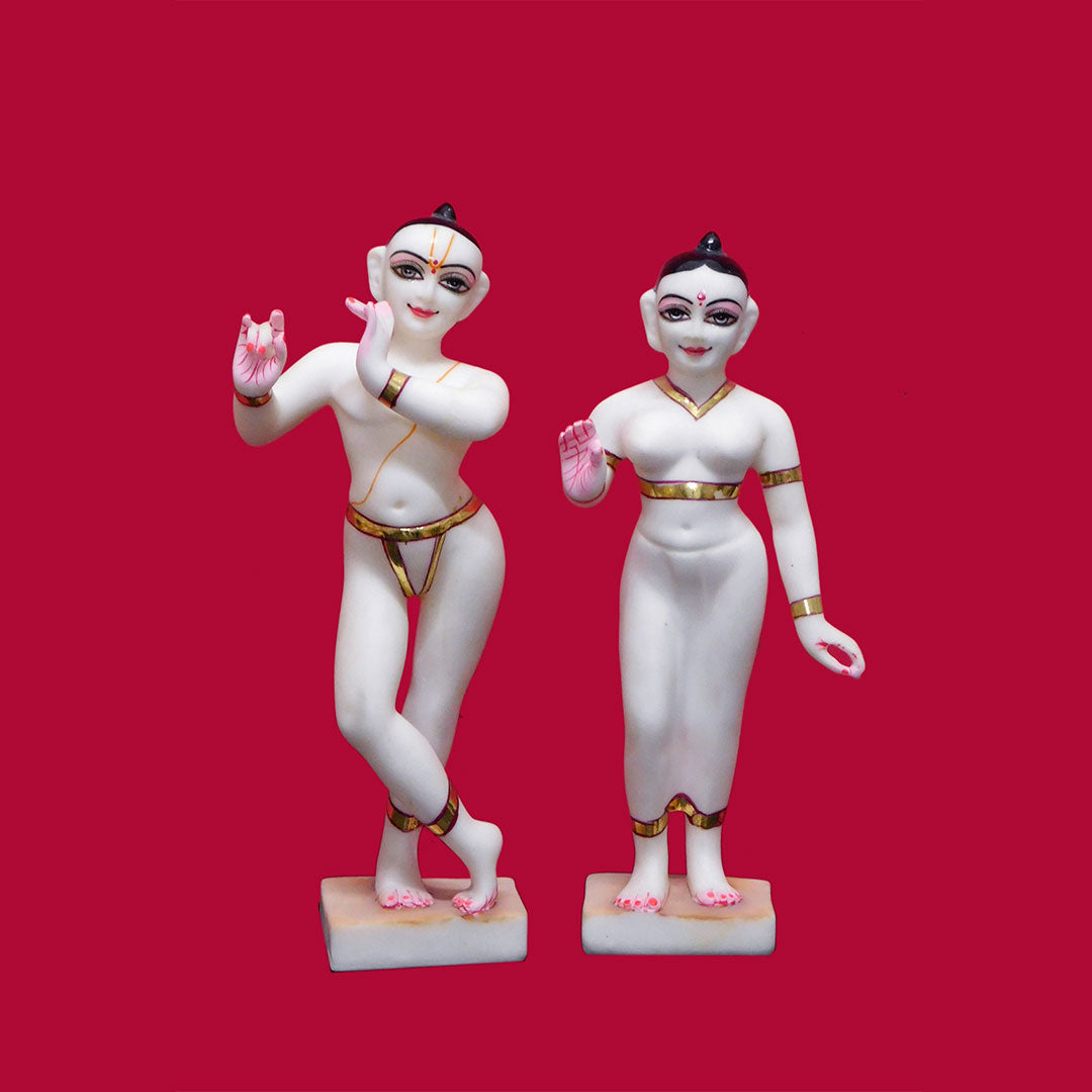 Isckon Radha Krishna (Marble Dust)