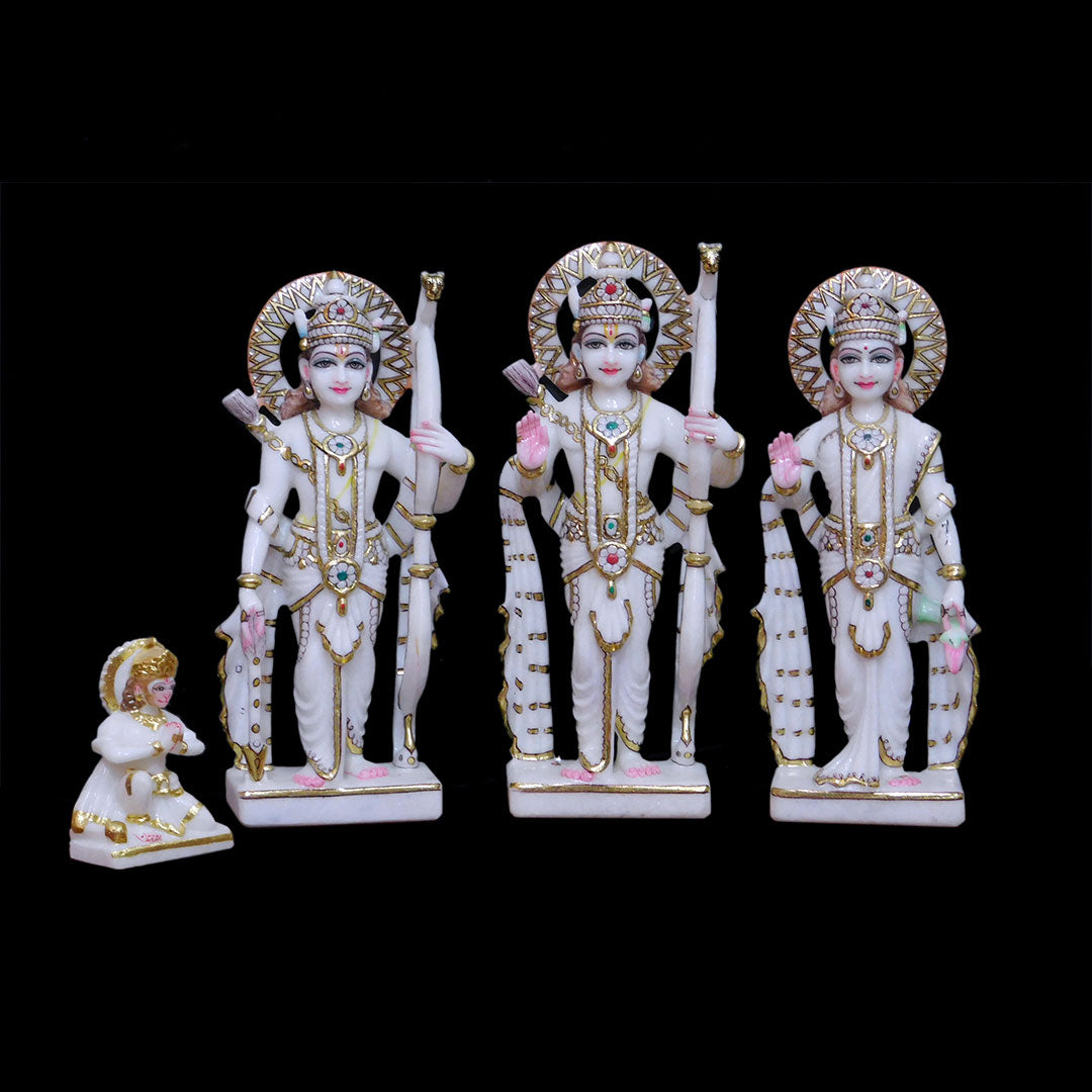 Ram Darbar Makrana White Marble Statue