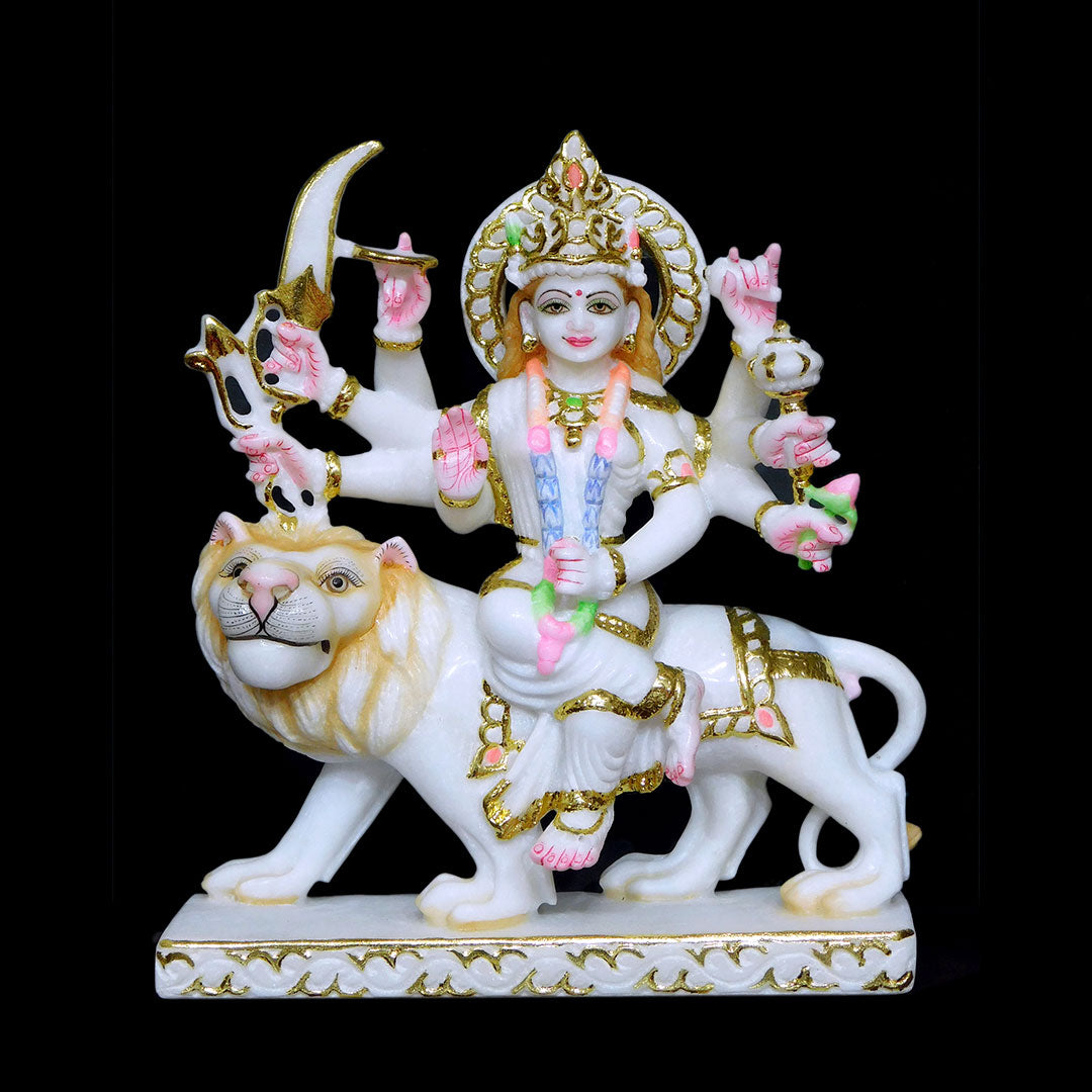 Durga Mata Cut-Gold (Makrana)