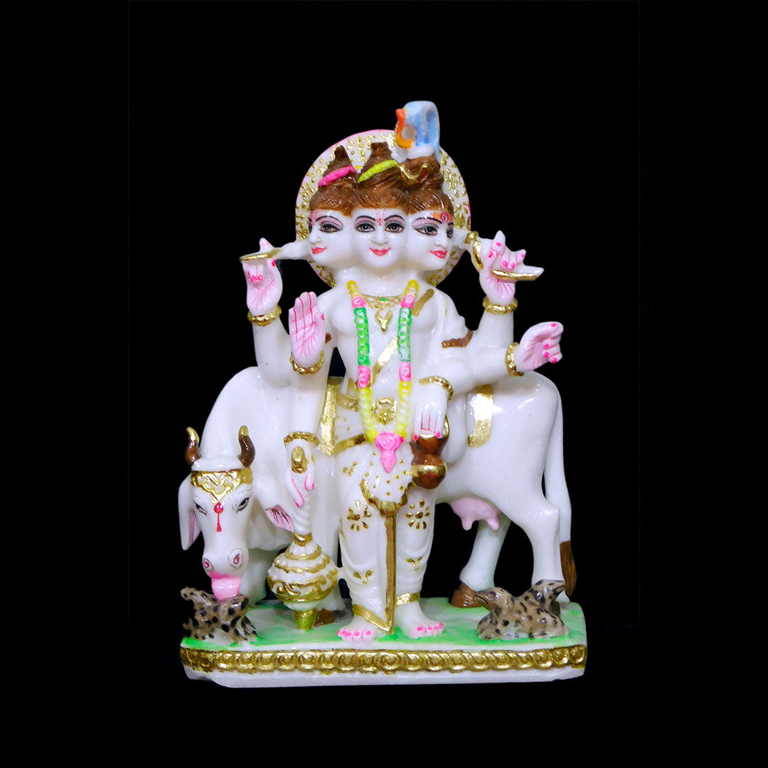Lord Dattatreya Vietnam Marble Statue