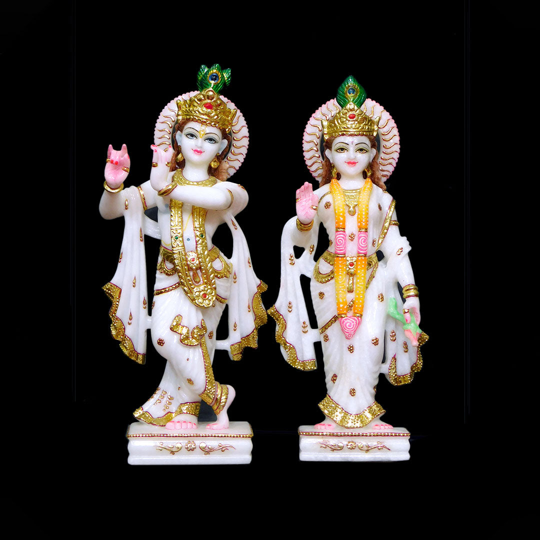 Radha Krishna Marble Statue (Makrana)
