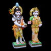 Annapoorna Shiv Parvati Marble Statue (Makrana)