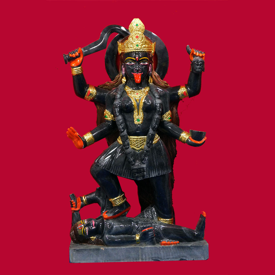 Maa Kali Marble Statue (Bhaisalana)