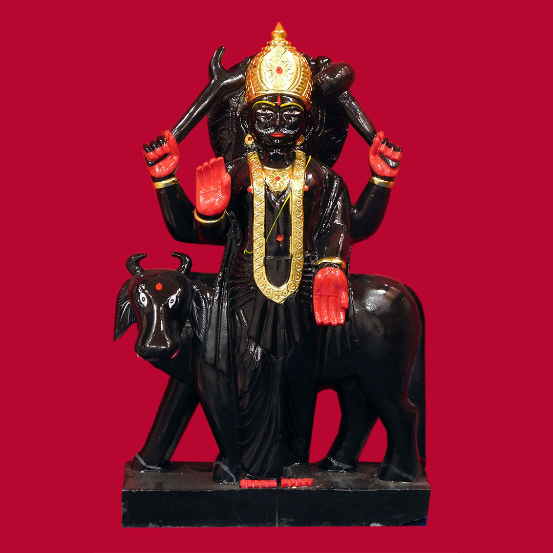 Bhairu Marble Statue For Temple (Bhaisalana)