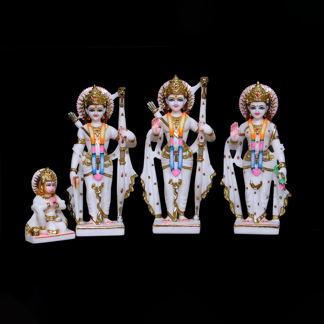 Ram Darbar Marble Statue For Temple (Makrana)