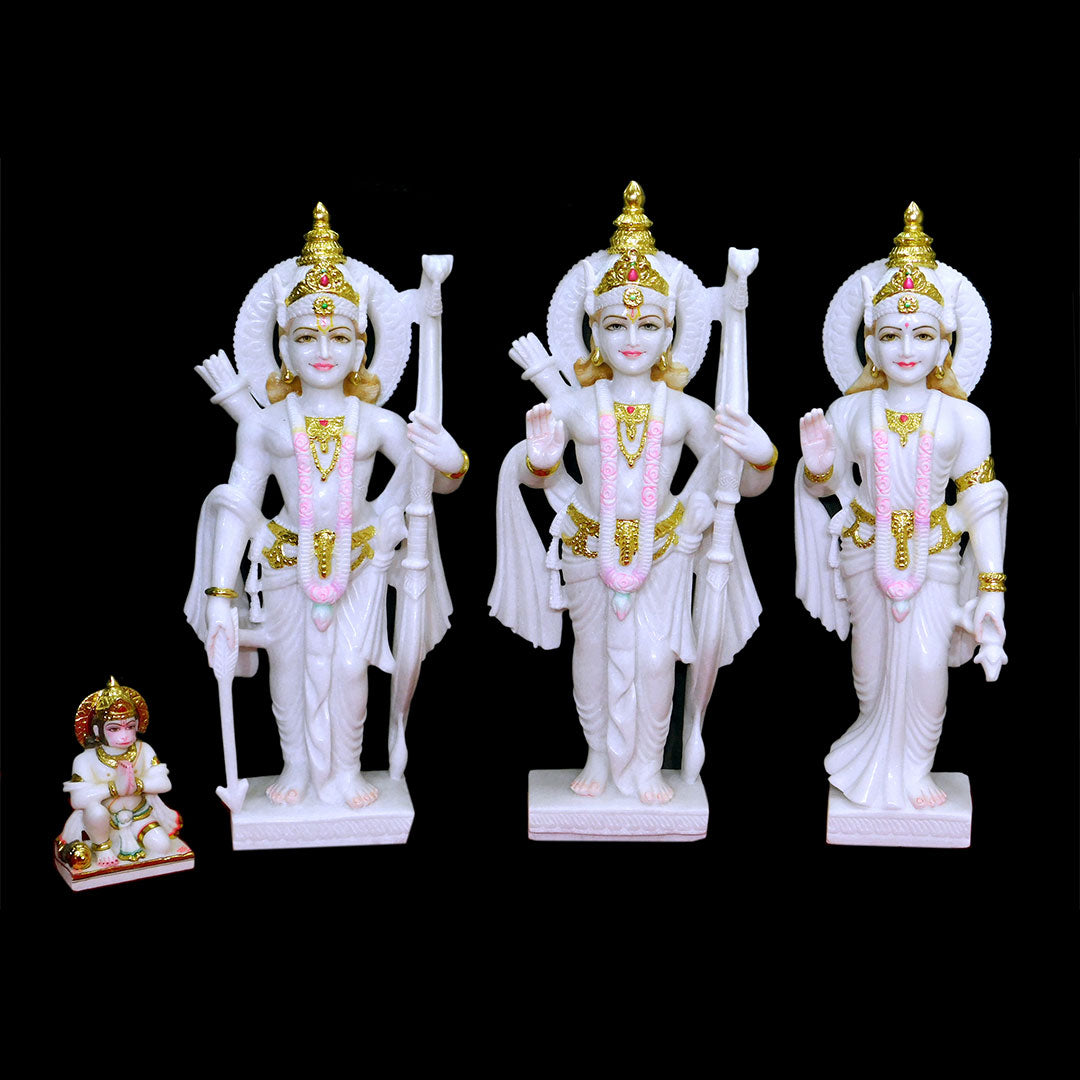 Ram Darbar Marble Statue For Temple (Vietnam)