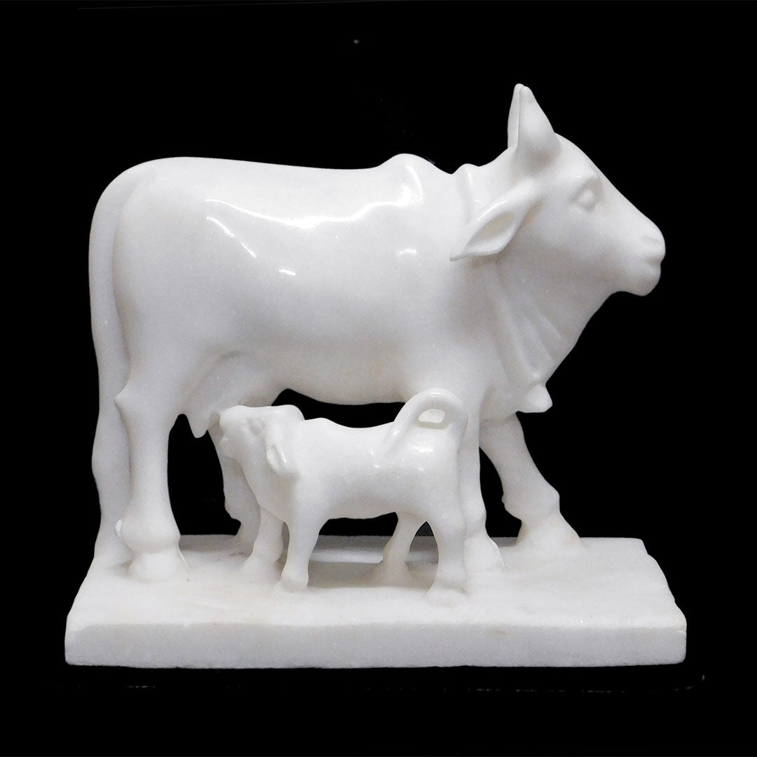 Cow with Calf Marble