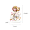 Sitting Hanuman Ji With Gada in Hand Beautifull Makrana Marble Statue