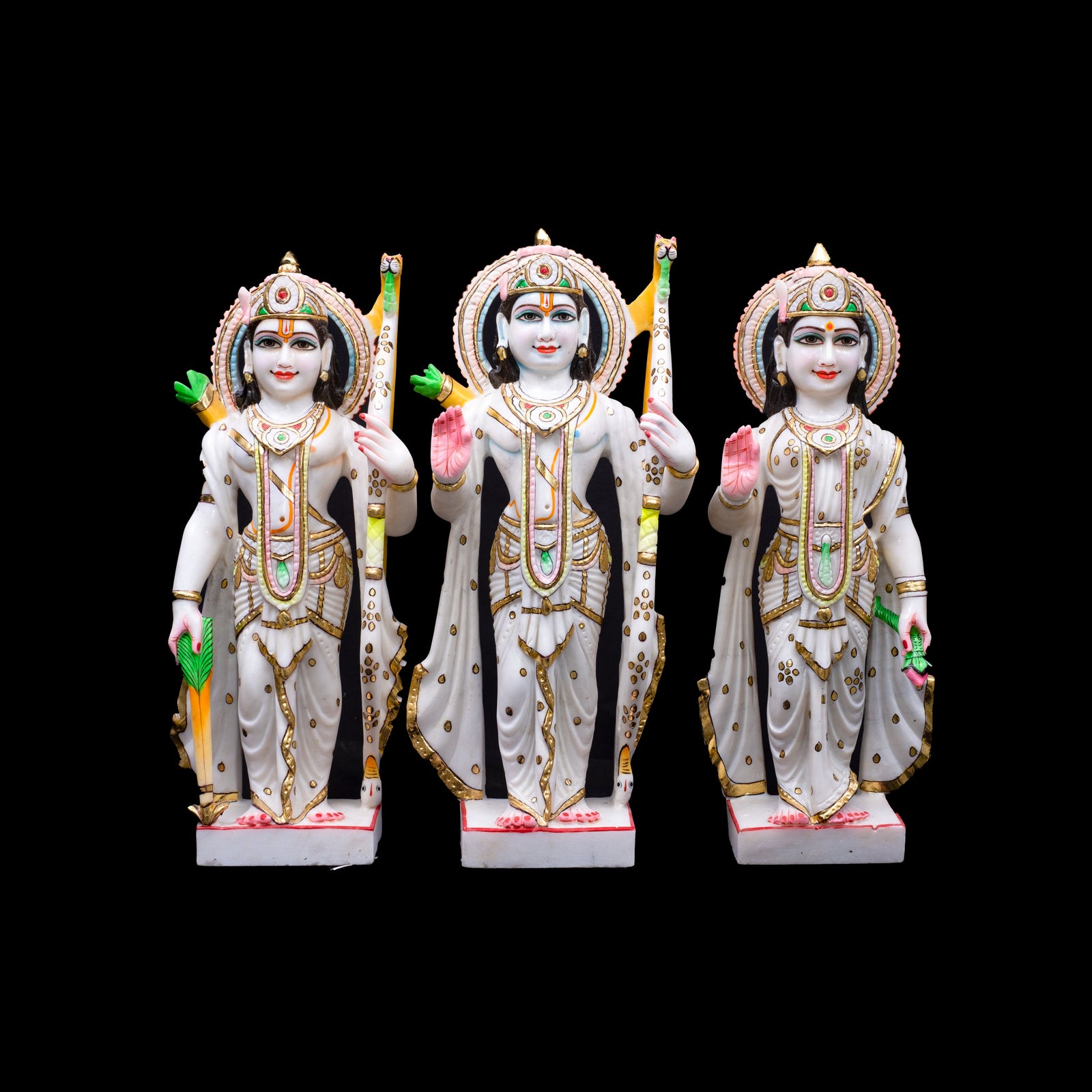 Ram Darbar Marble Statue For Temple