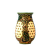 Marble Lotta Lamp | Round Shaped Handpainted Minakari Lotta Lamp with Jali work
