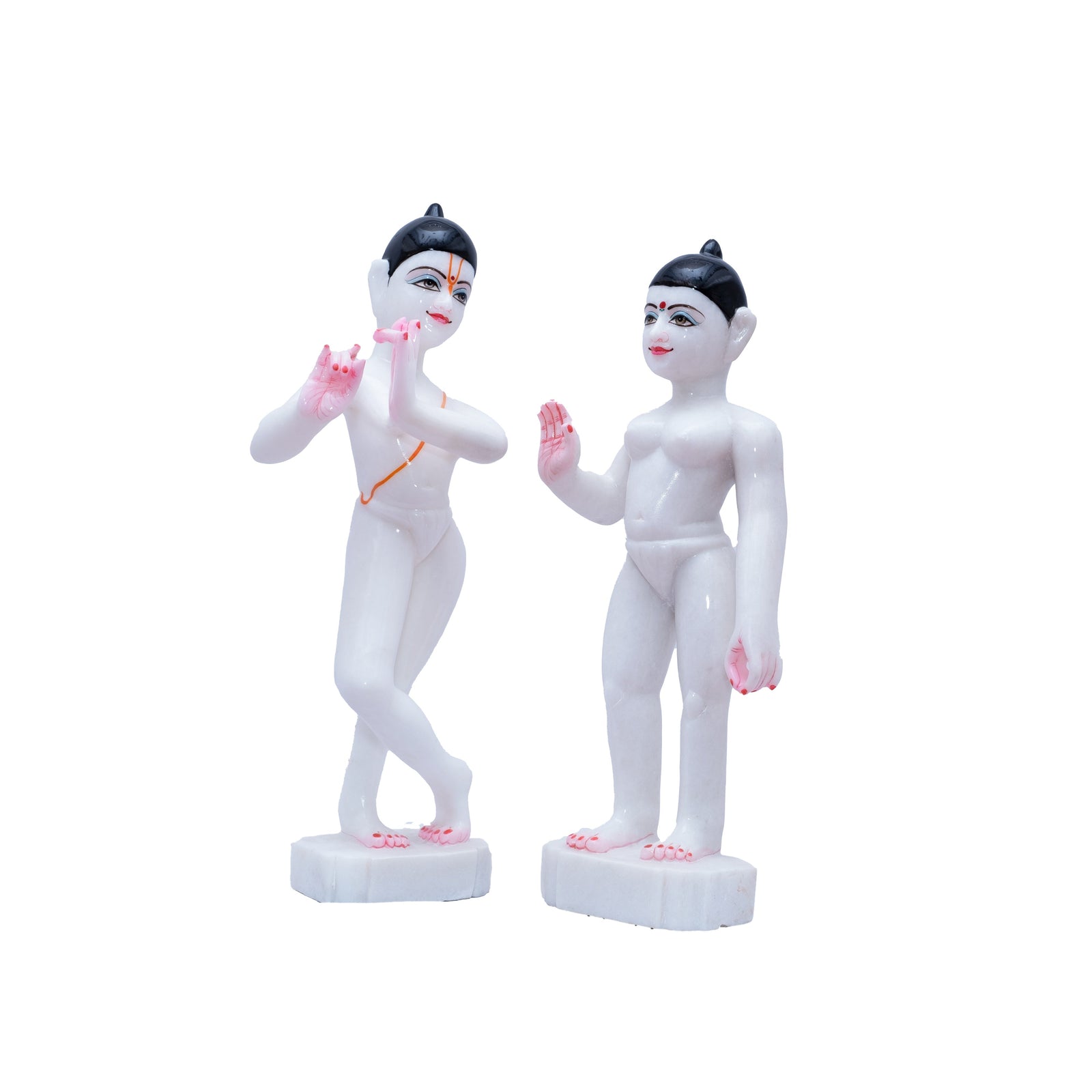 Iskcon Krishna Radha Marble Statue