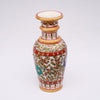 Long-necked Marble Vase | Round Shaped Minakari Handpainted Vase