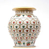 Designer Decorative Marble Flower Vase Round Necked shaped Handpainted Vase For Home Decoration