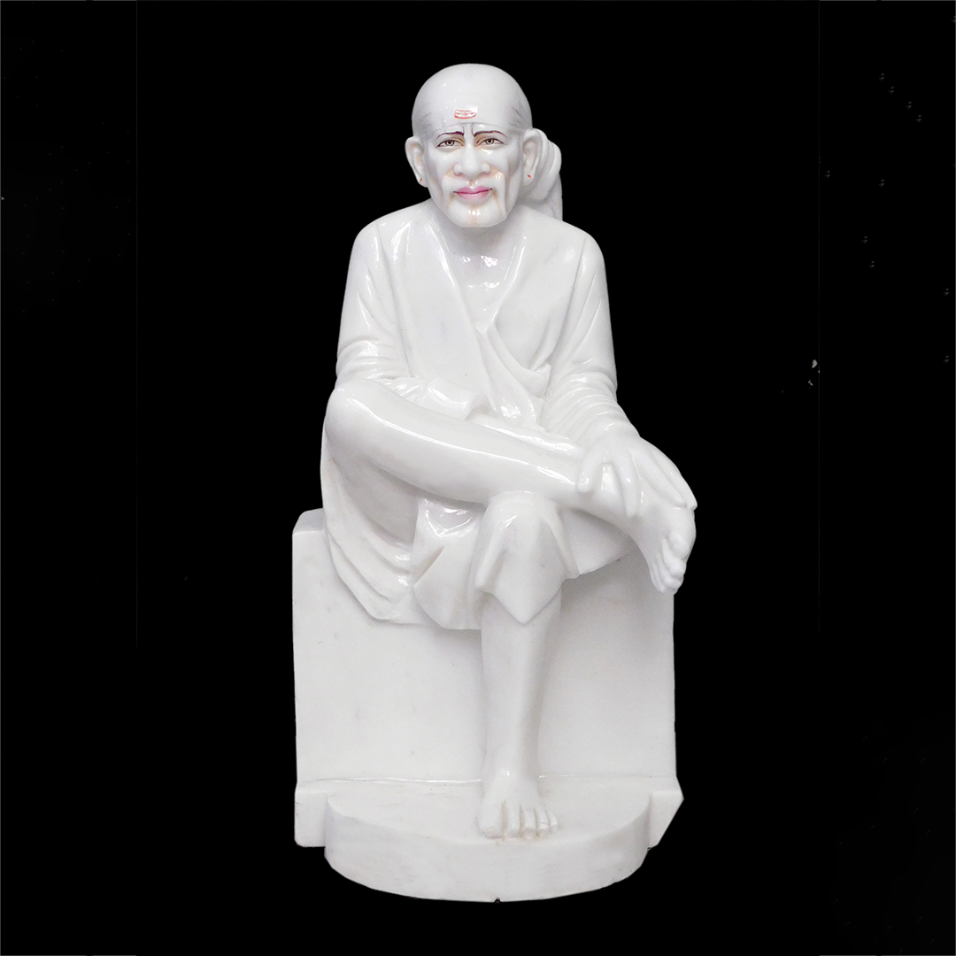 Sai Baba Marble Statue