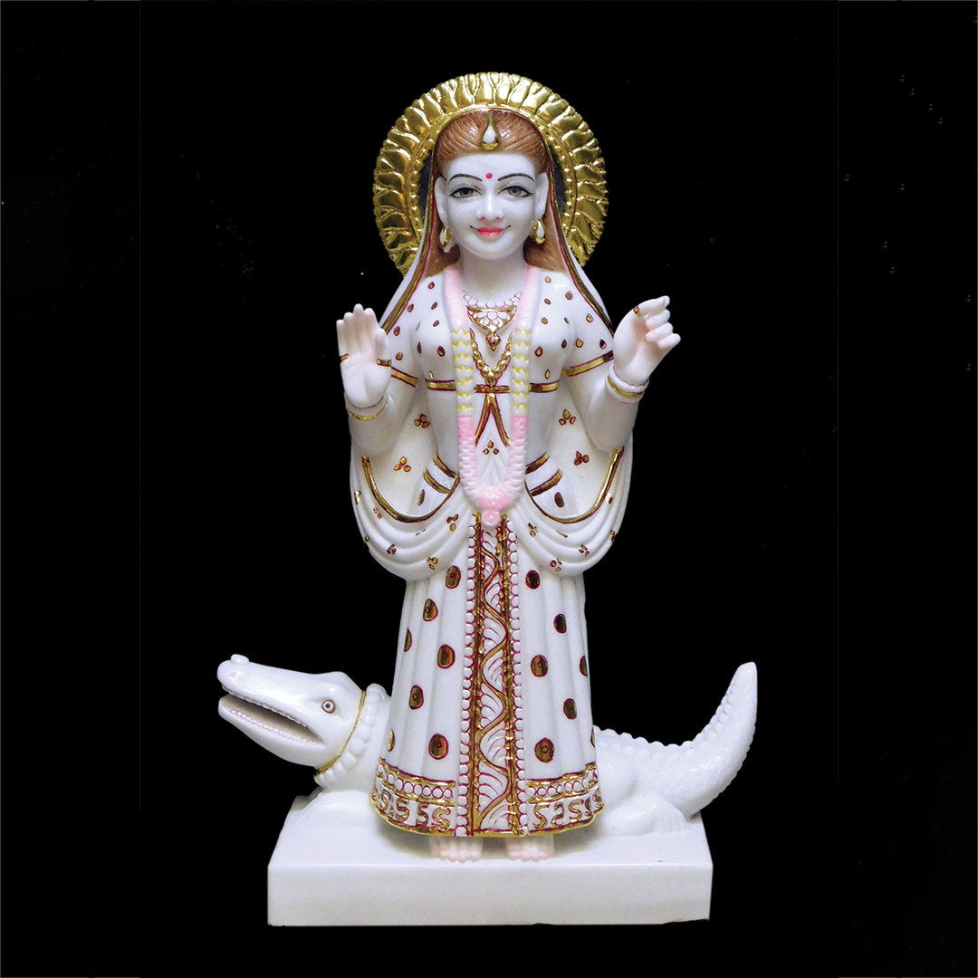 Khoriyar Mata Marble Statue